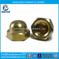 Brass Hex Acorn Nuss, Messing gewölbte Kopf Cap Nut